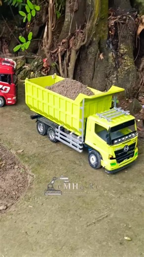 otw boss ‼️ pengiriman pasir ‼️ rc truk hino 500 vs rc truk Scania 770s