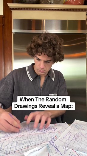 Stranger Things Drawing Map Parody - Hilarious!