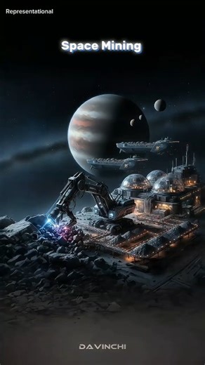 How a Country the Size of Delhi Became a Space Superpower #facts #shorts #spacemining