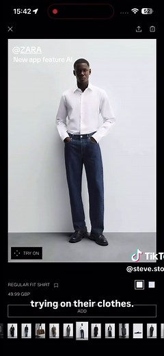 ZARA's New AI Feature: Try On Looks Anywhere