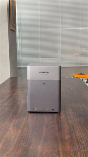 When your storage dances to the beat. That's DH4300 Plus 😎 #fyp #NAS #TechVibes | Ugreen