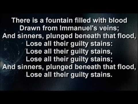 There Is A Fountain Lyrics