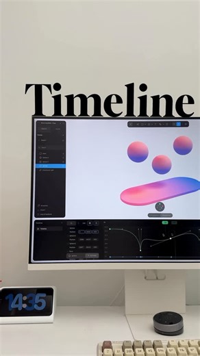Spline Design on Instagram: "Spline timelines are a massive game-changer for animating scenes ⚡️ Animate position, rotation, scale, and more. Add and edit keyframes for your animations and use curves to fine-tune the speed and flow of movement for a stunning results. Try it now in Spline’s 3D editor!"