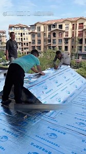 539K views · 2.8K reactions | Waterproof & Heatproof Roof Protection Sheet | Leak & Damp Proofing Solution #fb #reels #viral #China #shorts #tools #sheets | Masroor Ahmed | Facebook