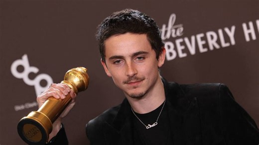 Timothée Chalamet meilleur acteur, triomphe pour « Une bataille après l’autre »… Découvrez le palmarès des Golden Globes