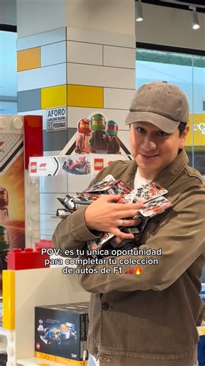 9.6K views · 642 reactions |  Mega Pack x6 de Autos F1 ️ 6 cajas sorpresa para aumentar tus oportunidades de coleccionarlos todos. ¡Prueba tu suerte! Arma tu escudería, domina la pista y vive la emoción de las carreras.  Disponible en LEGO.EliteOficial.com, en la App Tienda LEGO Perú y en tiendas físicas. | LEGO Store Perú | Facebook