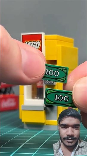 the working lego machine #lego #candy #foryou