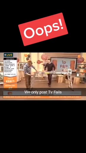 Only TV Fails on Instagram: "Get ready for a hilarious ride through the world of TV fails! From awkward moments to complete disasters, this reel highlights the funniest and most epic blunders that have ever happened on screen. Whether it’s a news anchor flubbing their lines, an unexpected on-air mishap, or an epic blooper during a live show, these TV fails will have you laughing out loud. Watch till the end for the ultimate TV fail you won’t believe! 🍿😂 If you’ve ever wondered what happens whe