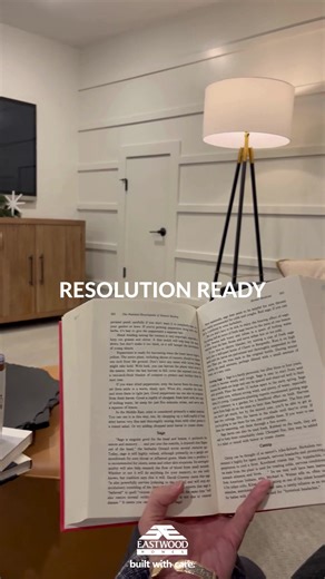 New Year's Resolutions are a beautiful thing. ✨ Ready to accomplish your 2026 goals in your new home? Our Greensboro model homes are waiting for your visit. Come say hi at EastwoodHomes.com/NC! 💙🏠 #NewYearNewHome #UnlockWhatsNext