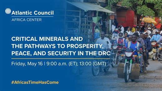 Critical minerals and the pathways to prosperity, peace, and security in the DRC