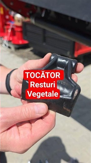 Cuţit labă de gâscă FMS tocător resturi vegetale