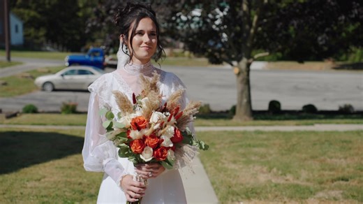 We got our wedding highlight video back! Here are some of the clips from it. our videographers were amazing!!9.13.25 💟 #weddinghighlights #2025wedding #septemberwedding