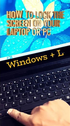 How to lock the screen on your laptop or PC#viral #explore #like #computer #youtube #producer