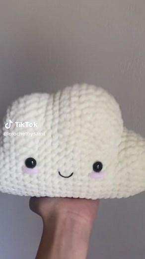Crochet Cloud Pillows - Soft, Fluffy, and Adorable