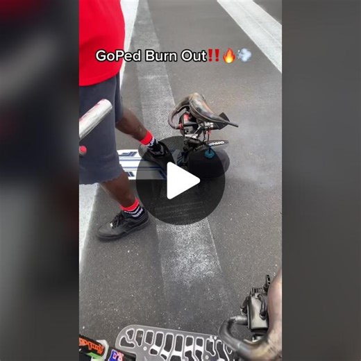Gotta Love GoPeds‼️😂🔥💨 #2stroke #burnout #goped #fyp