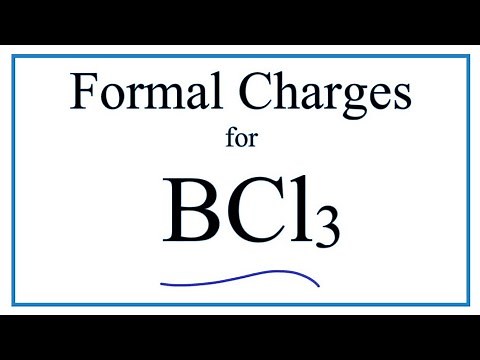 How to Calculate the Formal Charges for BCl3 (Boron trichloride)