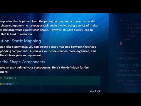 Creating Dynamic Components Based on Props in React: Avoiding If-Else Statements