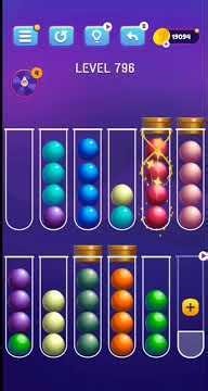 Ball Sort Puzzle Level 796 to Level 797