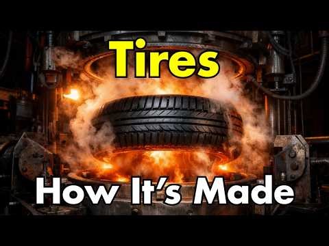 How Are Tires Made? From Liquid Rubber to Extreme Heat