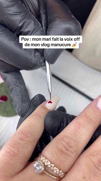 My Husband Narrates My Manicure Vlog for Valentine’s Nails