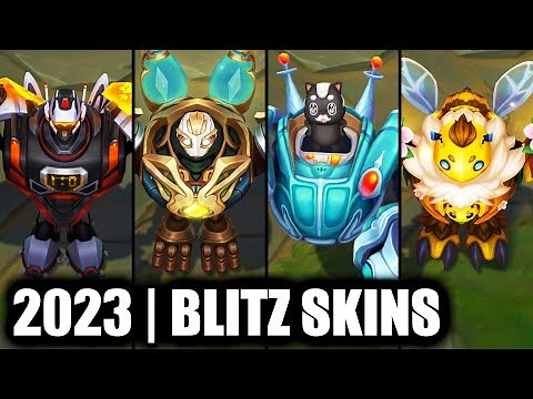 ALL BLITZCRANK SKINS SPOTLIGHT 2023 | League of Legends