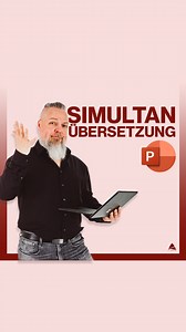 33K views · 236 reactions | Hey  heute zeige ich dir die Simultanübersetzung in PowerPoint ☺️ Viel Spaß beim ausprobieren  #artreich #powerpoint #office365 #floriansandmannreetz #officetipps | Florian Sandmann-Reetz | Facebook