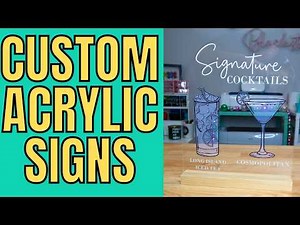 DIY Personalized Acrylic Sign | Easy Cricut Tutorial for Beginners