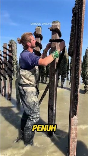 Why are there so many poles in the sea?