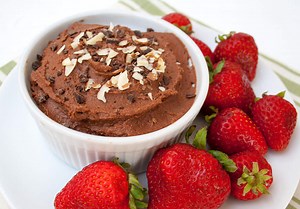 The Easiest Dark Chocolate Hummus