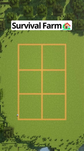 Minecraft Survival Farm🏡 #Minecraft #minecraftbuilding #minecraftbuilds #minecrafttutorial