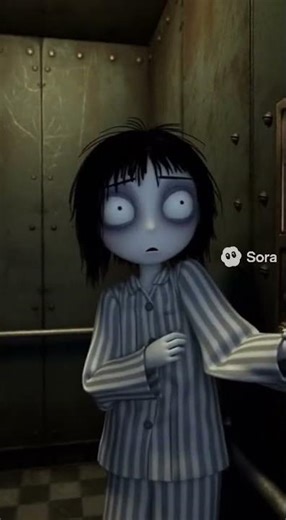 Never Ride the Elevator Alone at 3AM 😨🚪 | Horror Cartoon Short #shorts #horror