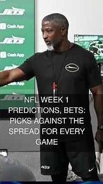 NFL Week 1 predictions bets: Picks against the spread for every game