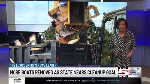 Crews remove 17 abandoned boats as SC pushes toward first full cleanup