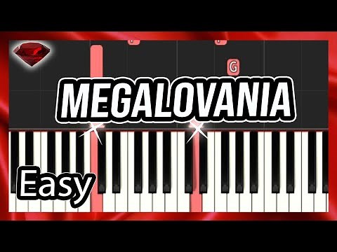 How To Play Megalovania On Piano Easy Synthesia Tutorial