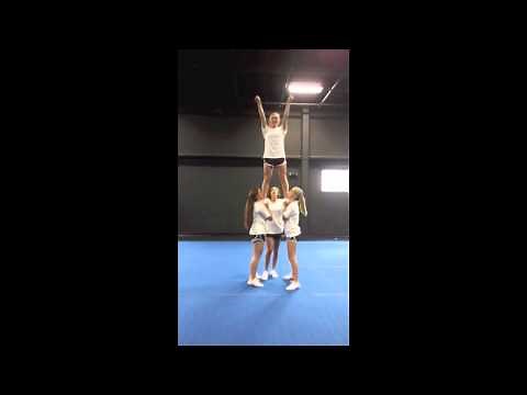 Elite Cheerleading Stunt Progression: Full Down