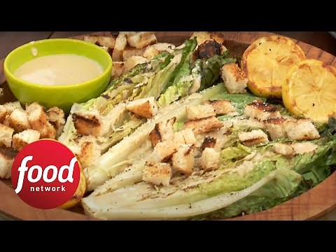 How to Make Marcela's Grilled Caesar Salad | The Kitchen | Food Network