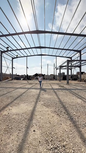 14 reactions | Built In 48hr only , 800m2 Steel Warehouse with mezzanine Own a land ? Turn it into a fast income , steel buildings offer fast construction, low maintenance , flexible designs. | Techno Metal Construction - TMC | Facebook