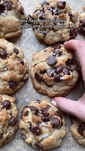 284K views · 2.5K reactions | Bake thick, giant Levain Chocolate Chip Cookies packed with chocolate and gluten-free goodness for dessert. 1 cup cold butter, cut into small cubes ½ cup granulated sugar 1 cup light brown sugar, tightly packed 2 eggs 3 ¼ cups gluten free 1 to 1 flour 1 tsp tapioca flour, or cornstarch 1 tsp baking soda 2 ½ cups dark chocolate chips sea salt, optional | Organically Addison | Facebook