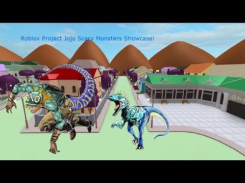 Roblox Project Jojo Scary Monsters Showcase!