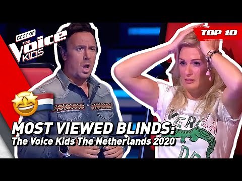TOP 10 | MOST VIEWED Blind Auditions of 2020: The Netherlands 🇳🇱 | The Voice Kids
