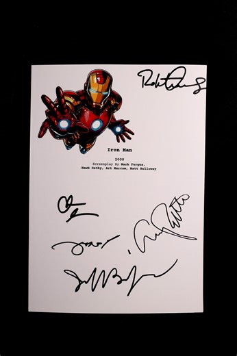 Iron Man Script Book – Soft Cover Screenplay – Superhero Action Sci-fi Film Script - Etsy