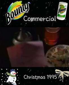 Bounty Christmas Commercial Christmas 1995 ❤️🎄 | Old Fashioned Christmas