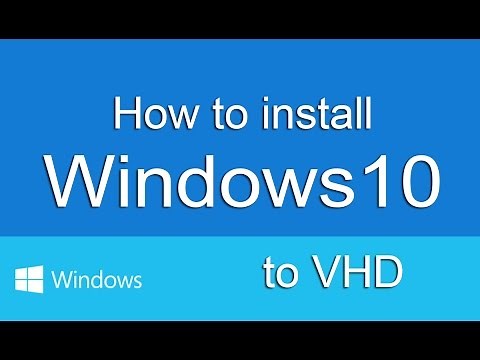 How to install Windows 10 to VHD and create a dual boot system with Win 7/8
