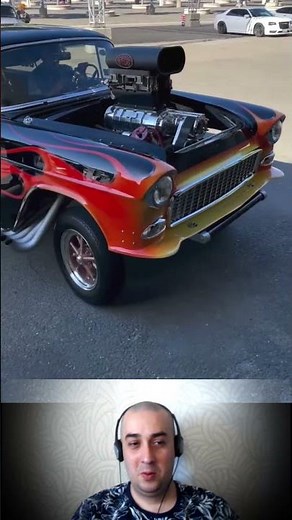 Custom Gasser Drag Car with Exposed Engine 🏁 #gasser