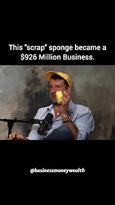 💡 Some of the biggest business successes come from pure accident — and relentless follow-through. Aaron Krause accidentally invented Scrub Daddy when a unique foam material from a German supplier sat in a box labeled “scrap” for years. Originally meant to be a hand scrubber, the sponge didn’t take off — until one day he used it on dishes, realized how effective it was, cut out the mouthpiece to clean silverware better, and discovered the smiley face design that changed everything. ￼ A chance us