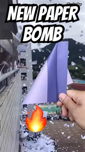 How to make homamade origami paper bomb #craftideas #diy #paper #papercraft #craft #origami #shorts