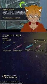 What to Buy from Baro Ki'Teer (Jan 23, 2026) #Warframe #BaroKiteer #WarframeShorts