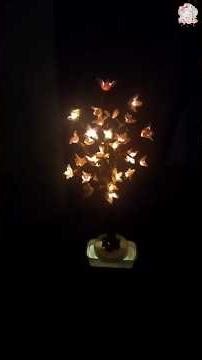 DIY Aesthetic Cherry Blossom Lamp