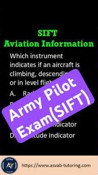 ✈️ SIFT Aviation Information Question Review 📘🚁 #SIFT #AviationInformation #SIFTPrep