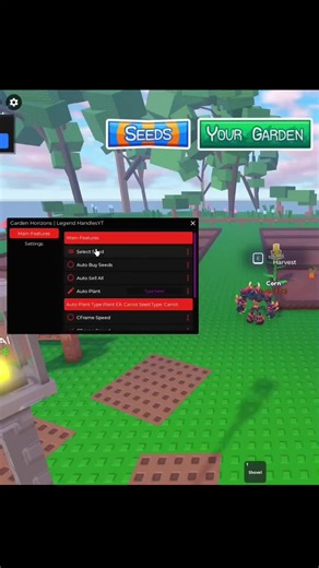 Garden Horizons New Script 🔥 #foryou #gardenhorizon #gardenhorizons #roblox #growagarden